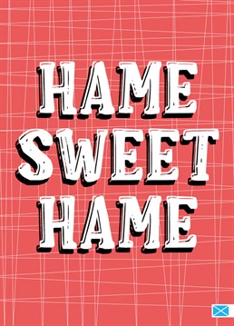 Send your admiration and congratulations to them on their brand new house with this fun, Scottish, New Home card by Little Silverleaf. Hame Sweet Hame!