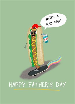 Rad Dad! Card. For a rad dad this Father's Day!. Send them this Father's Day and let them know how special they are!
