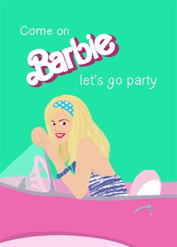 Send this fun Barbie birthday card to your best gal pal this birthday