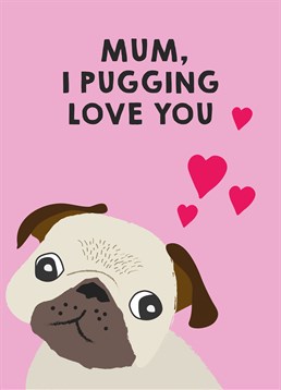 Life is too short so, why not say how much you pugging love your Mum.
