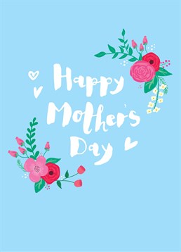 Say 'Happy Mother's Day' with this sweet and cute Scribbler card that will make your Mum smile throughout the day.