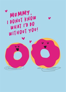 Thank your Mum for pudding up with you with this brilliant Mother's Day Birthday card by Scribbler.