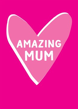Send this Scribbler Birthday card to an amazing Mum with a big heart on Mother's Day.