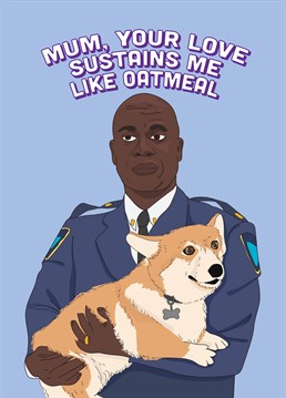Help your Mum find her smile! Like Captain Holt, she'll never be happier than when she receives this Brooklyn Nine Nine inspired Scribbler card on Mother's Day.