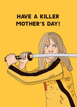 If your mum's a total movie buff, she'll surely love to receive this film inspired Mother's Day card by Scribbler.