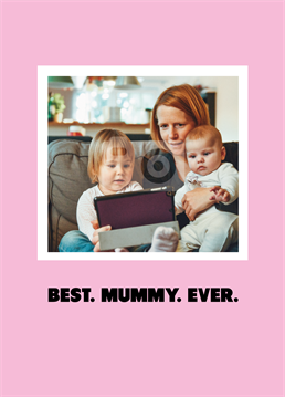 Can't see your wonderful Mummy this Mother's Day? Add a photo to this Scribbler design and show how much you miss her.