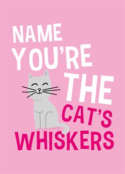 Make sure your mother figure's feline the love on Mother's Day by personalising and sending her this totally purrfect Scribbler card.