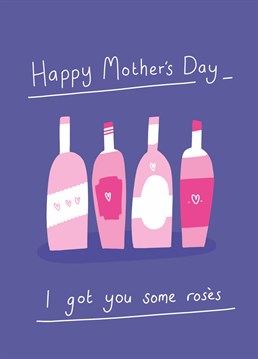 Have you ever seen a better looking bunch? If she's a rose lover, treat her on Mother's Day with this punny Scribbler card.