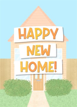 Send some happy new home wishes with this cute card! A Myriad Digital Art design lovingly created by Sydney Jo.