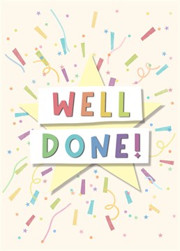 Say well done to a superstar with this cute card whether it be for acing their exams, passing their driving test or landing a new job! A Myriad Digital Art design lovingly created by Sydney Jo.