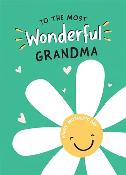 A bold and happy card for the most wonderful Grandma on Mother's Day! Designed by Macie Dot Doodles.