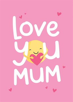 Show a Mum some love with this super cute love hug card, perfect for Mother's Day, Mum's birthday or even just because. Designed by Macie Dot Doodles.