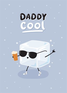 A hip and funny card for all the cool Daddies! Perfect for celebrating a special Dad on Father's Day or for his birthday. Designed by Macie Dot Doodles.