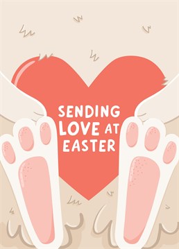 Send a special someone or family love at Easter, with this super cute card featuring an Easter Bunny. Designed by Macie Dot Doodles.