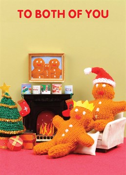 Wish your favourite couple a happy Christmas with this cute card by Mint.