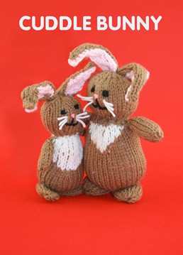 Make your cuddle bunny feel special this Valentine's with this cute card by Mint.