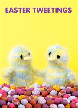 Send your favourite little chickadees this cute Easter card and make sure they enjoy the Easter period.