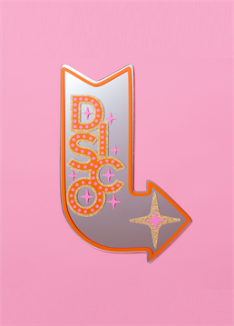 <p>Light up your life and show your friends the way to the party with this fun DISCO Motel Sign Mirror! Featuring a retro motel sign with gold glitter, this acrylic mirror is perfect for giving any room a sparkly, look.&nbsp;</p>
<p>Acrylic Mirror.</p>
<p>Handmade to order in Printed Weird's studio using high quality vinyl's.</p>
<p>Command strips included for hanging.</p>
<p>Size: 31cm x 21cm</p>
<p>This item is sent seperately from our cards so they will not arrive together</p>