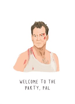 We all wish we were as badass as John McClane in this epic movie masterpiece. Party hard and try not to die hard! Designed by Middle Mouse.
