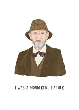 The perfect Indiana Jones inspired Middle Mouse Father's Day card for a Dad who respected your privacy and taught you self-reliance. Just a shame you left home when you were becoming interesting!