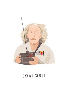 Know a total Einstein? They may not have invented the flux capacitor and thus made time travel possible but you can still celebrate their achievements Back To The Future style with this Middle Mouse Birthday card.