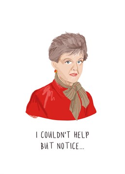 I may be wrong, but frankly I doubt it! Send Jessica Fletcher to save the day with this iconic Middle Mouse design, inspired by Murder She Wrote.