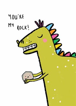 Send your rock this cute card by Nichola Cowdery on any occasion but it's perfect for Valentine's or your anniversary.