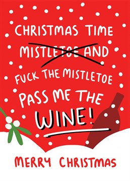 Send some Christmas cheer with this fun card.