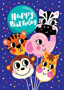 The cutest card for the animal lover on their birthday.