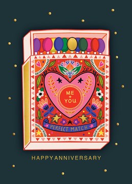 Send This Anniversary Card To Your Perfect Partner.
