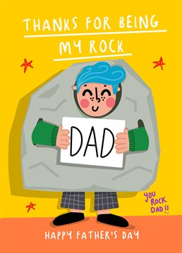 Great dads need to be celebrated. Show your dad the love with this heartfelt Father's Day Card.
