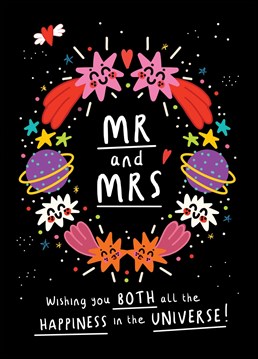 Bask In The Glory Knowing This Is The Best Card Your Newly Wed Friends Are Gonna Get! :)