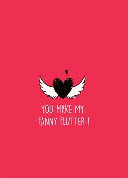 Fancy being a little less subtle this Valentine's? Then send this hilarious Nichola Cowdery card.