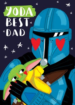 The best Dads in the Galaxy deserve the best Birthday card in the Galaxy! Make him smile on his special day.