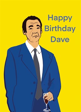 Send your loved one birthday wishes with this funny Only Fools and Horses inspired birthday card featuring trigger.