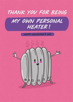 Let your partner know how much they mean to you with this warm and cosy Valentine's Day card!
