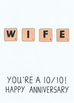 Send this board game inspired fun anniversary card to your loved one even if you're not good with words.