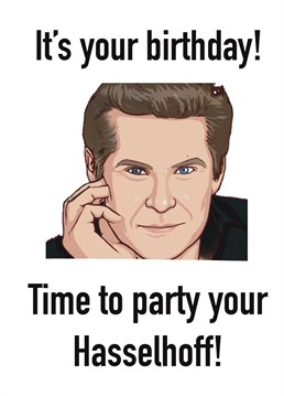 Know a fan of David? Then send this perfect birthday card for their special day!