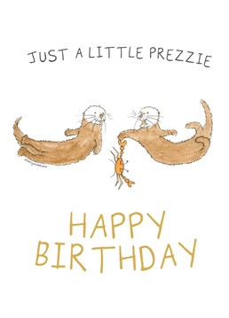 Surprise an Otter fan this year with a unique and thoughtful Otter Birthday Card. Here at Otterly Madness, we create unique, watercolour otter cards for that obsessive otter fan.     Gift this card, so you can feel Otterly original and they feel Otterly special!