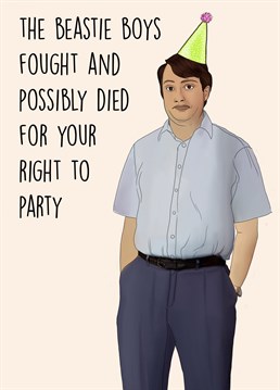 Send this hilarious Peep Show themed card to a loved one celebrating their birthday!     This is one of the most iconic Mark Corrigan quotes!