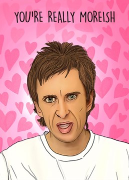 Send this hilarious Superhans inspired card to the ultimate Peep Show fan! The perfect card to gift your other half to celebrate either an anniversary, Valentine's Day, or just to show them how much you love them!