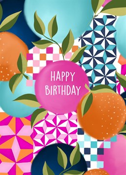 Send this stunning printed card to your friend or loved one to celebrate their birthday!