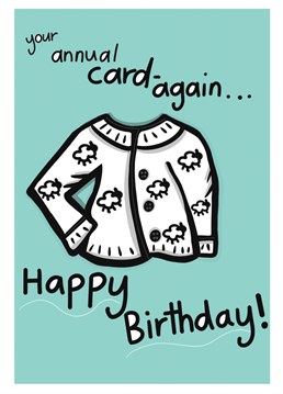 Because, who doesn't like a pun on their birthday?!