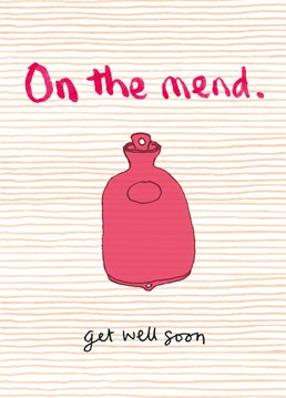 Send someone some get well soon vibes with this cute card from Poet & Painter!