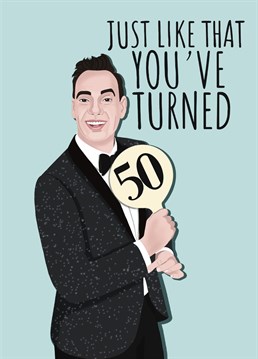 Send fab-u-lous birthday greetings to someone special celebrating their 50th birthday!