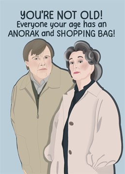 Give the birthday boy/girl a giggle as you poke fun at their advancing years with this funny Coronation Street card!