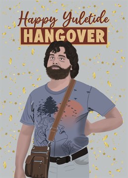 Remind a loved one not to overdo the celebrations too much with this funny Hangover movie inspired card!