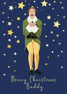 For anyone over excited about Christmas, send this Elf inspired card to celebrate the festive season!