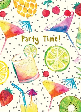 Why not send your party animal friend this Portico Designs Birthday card and grab a cocktail while you're at it!