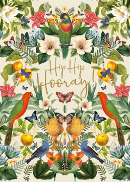 This beautiful birthday card by Portico Designs will get them in the mood to celebrate!